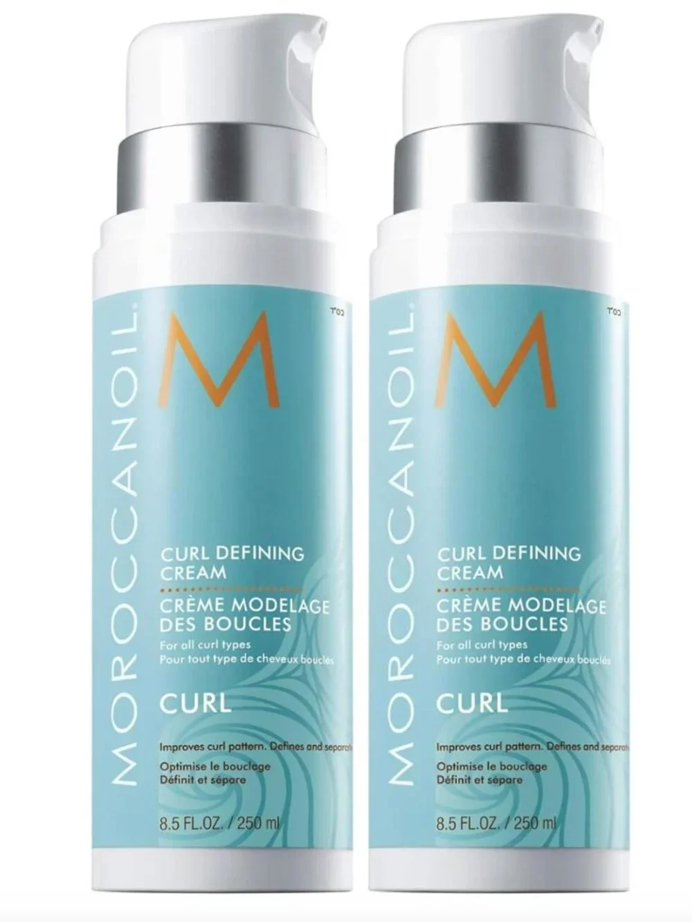 2x NEW Moroccanoil Curl Defining Cream - FULL SIZE - 8.5 Fl. Oz. Moroccan Oil
